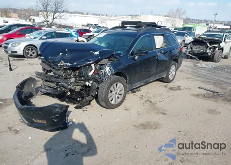 2018 Subaru Outback 2.5I Premium z USA, uszkodzony, nr VIN 4S4BSACC5J3261893